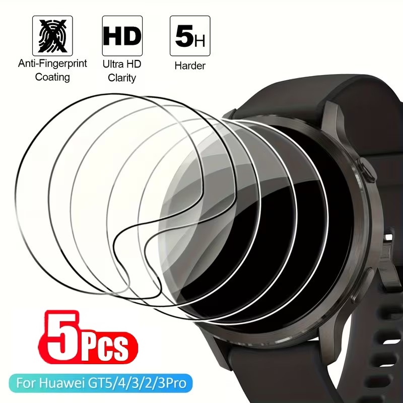 Titan Smartwatch Accessories - 1-5Pcs Hydrogel Screen Protector Film for