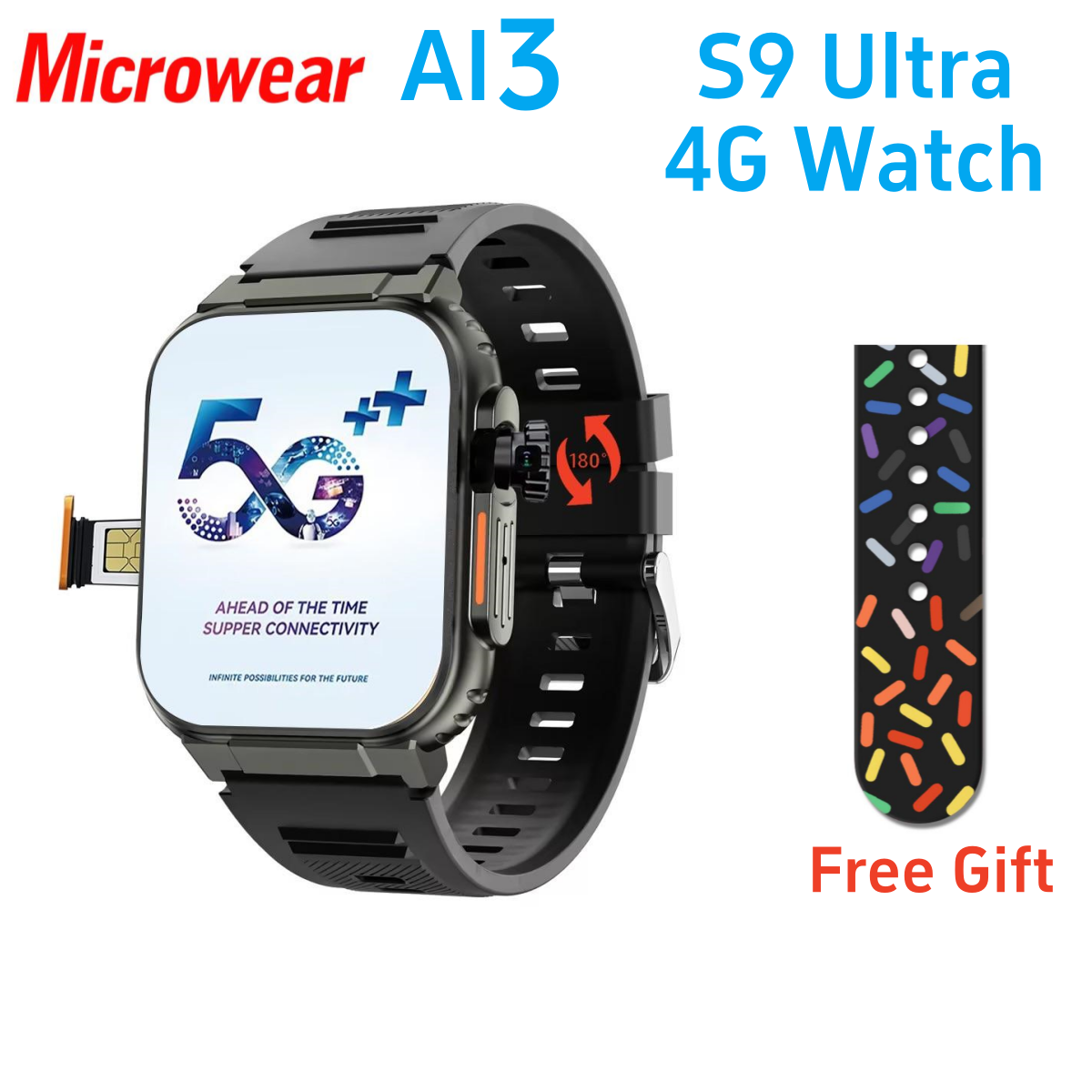 Smartwatch Faces - Microwear Ultra Ai3 Smart Watch S9