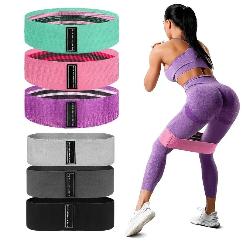 Milanaise Mesh Band - 3Pcs Fabric Resistance Hip Booty Bands