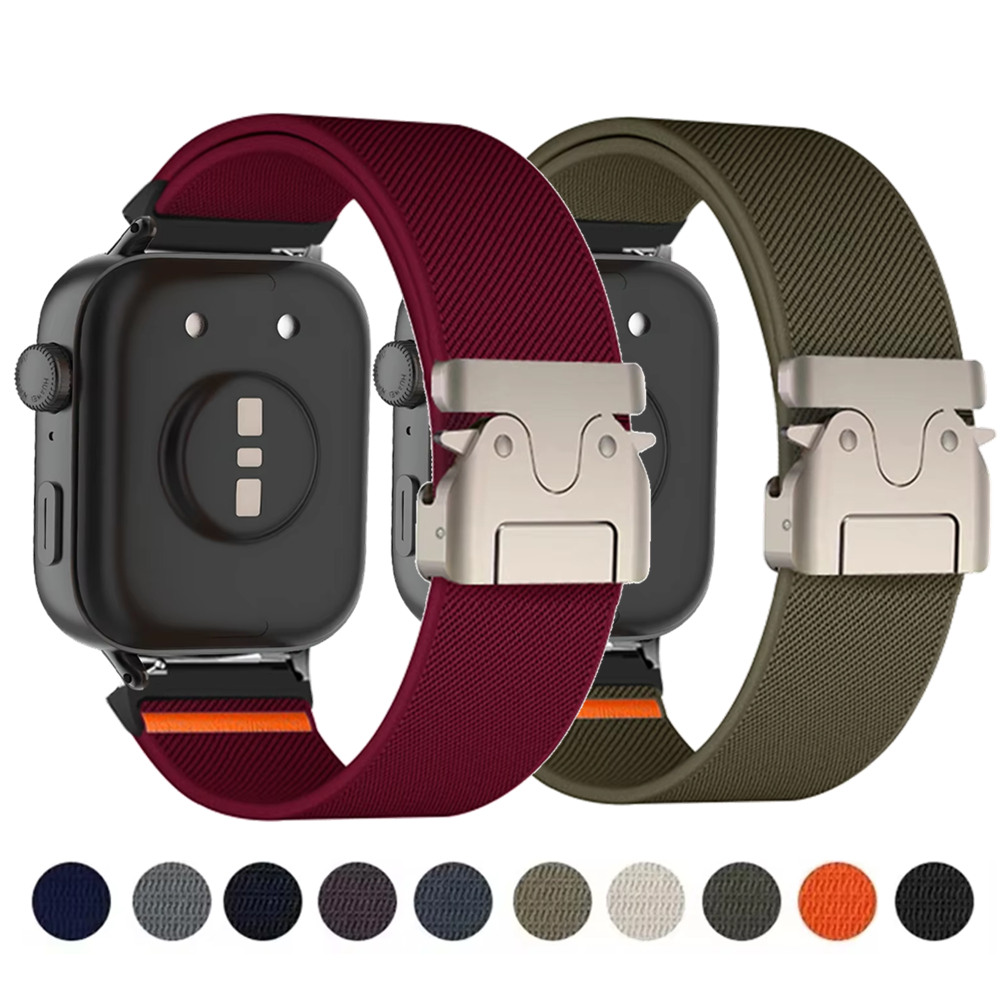 Milanaise Mesh Band - Parachute Buckle Nylon Band for Huawei