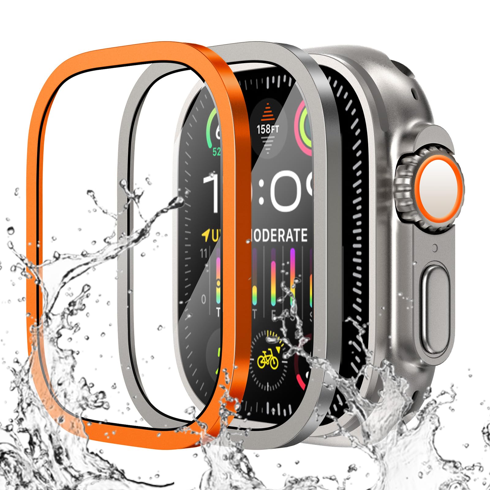 Watch Face Protector - Tempered Glass for Apple Watch Ultra