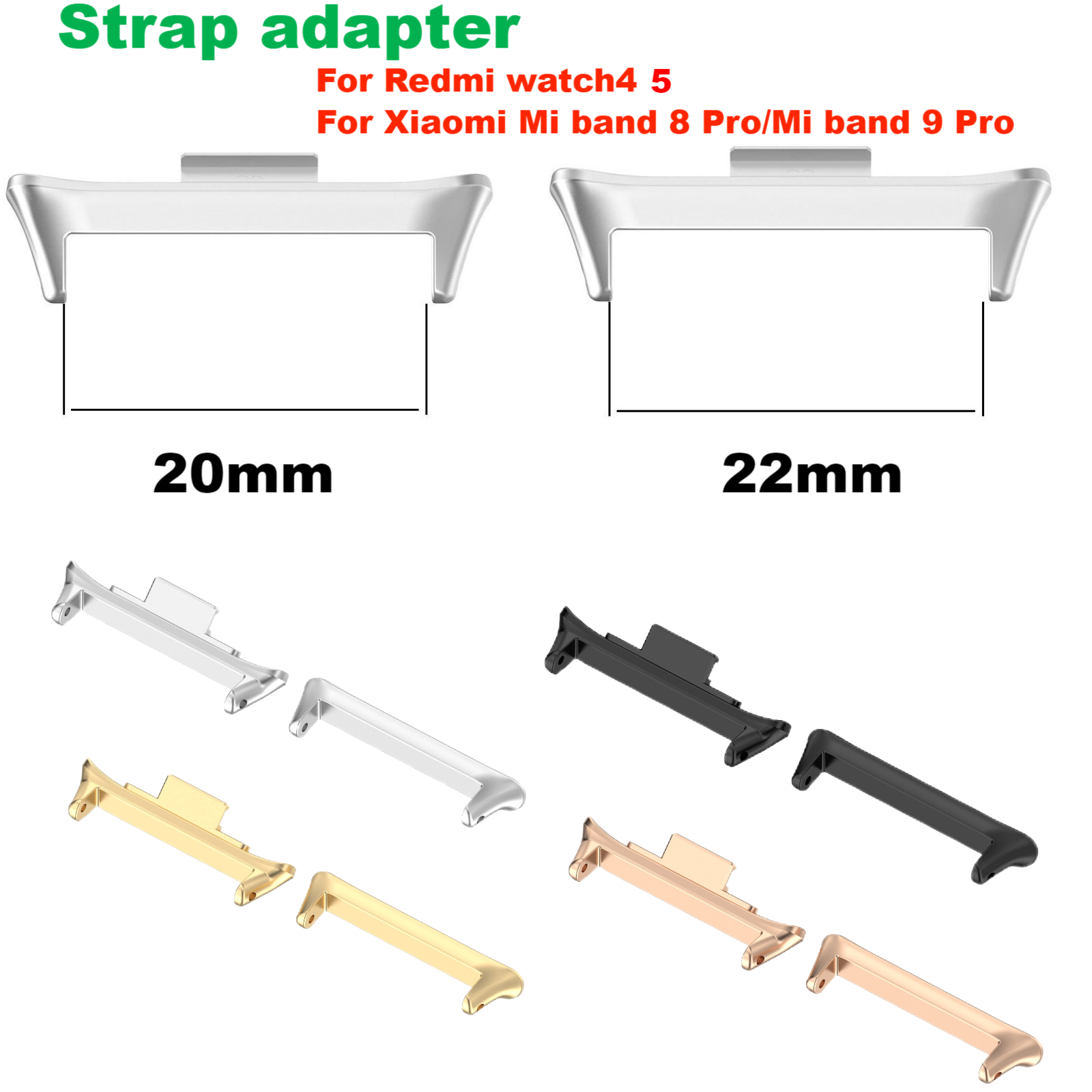 Sport Loop Strap - 1 Pair Adapter For Redmi Watch