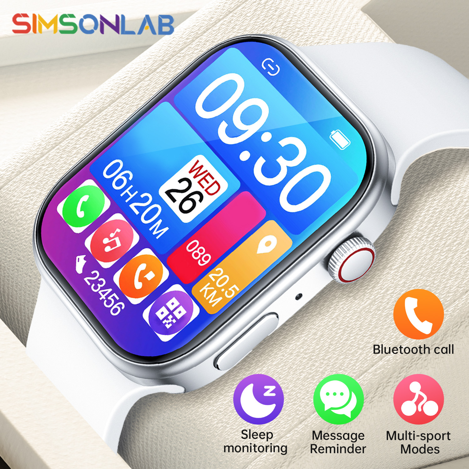 Smartwatch X12 - NEW Smartwatch 1.83
