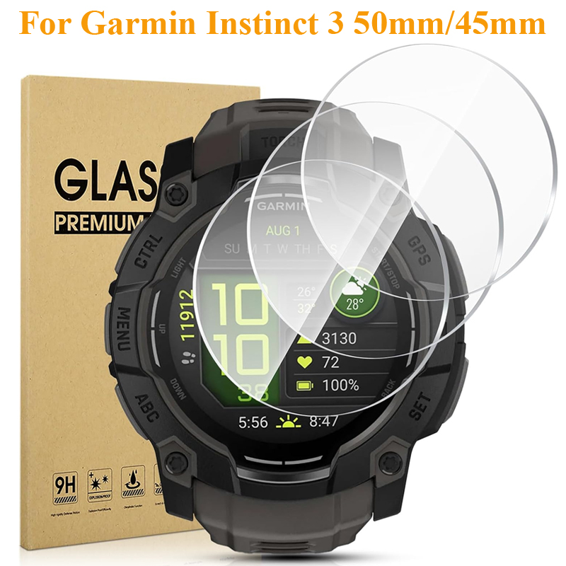 Watch Face Protector - Screen Protector For Garmin Instinct 3