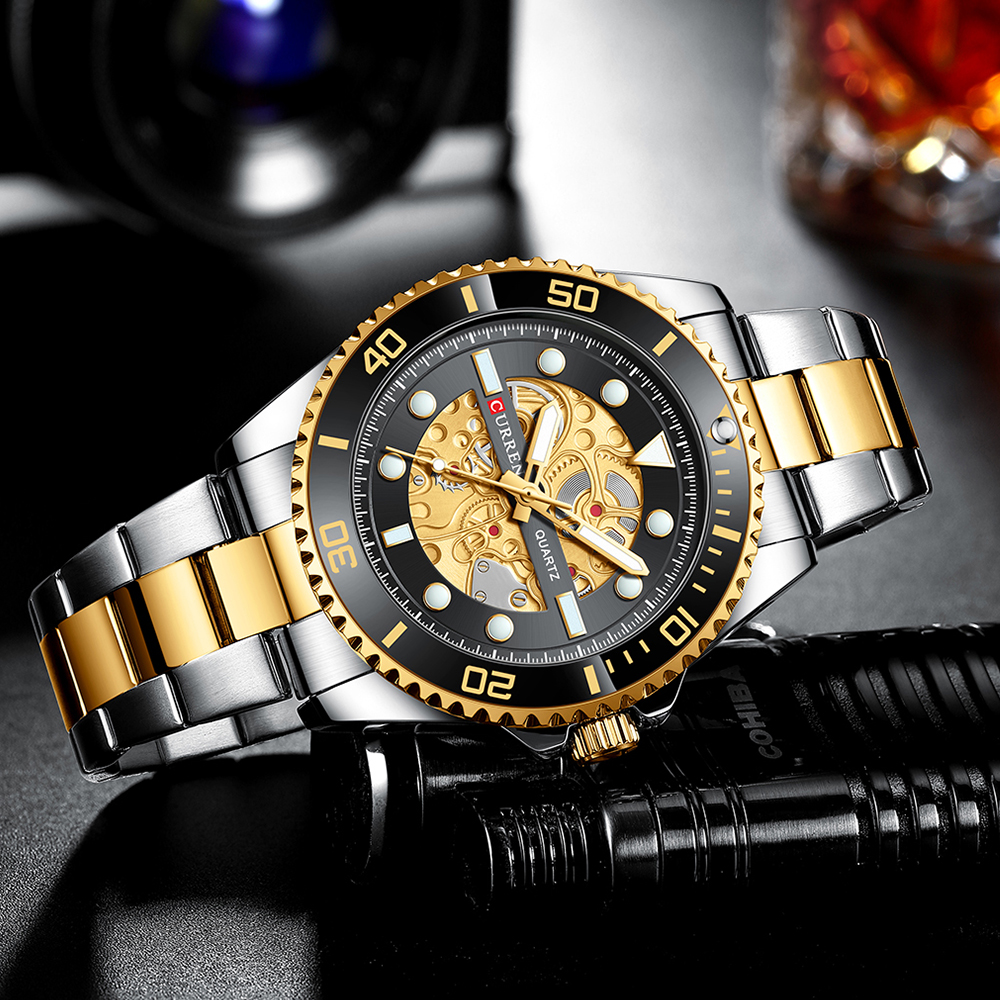 CURREN Watches Imitated Mechan - Smartwatch Guess recension och pris