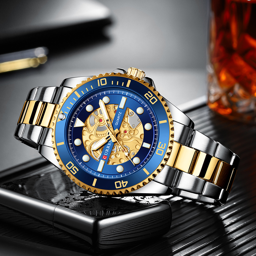 CURREN Watches Imitated Mechan - Smartwatch Guess recension och pris