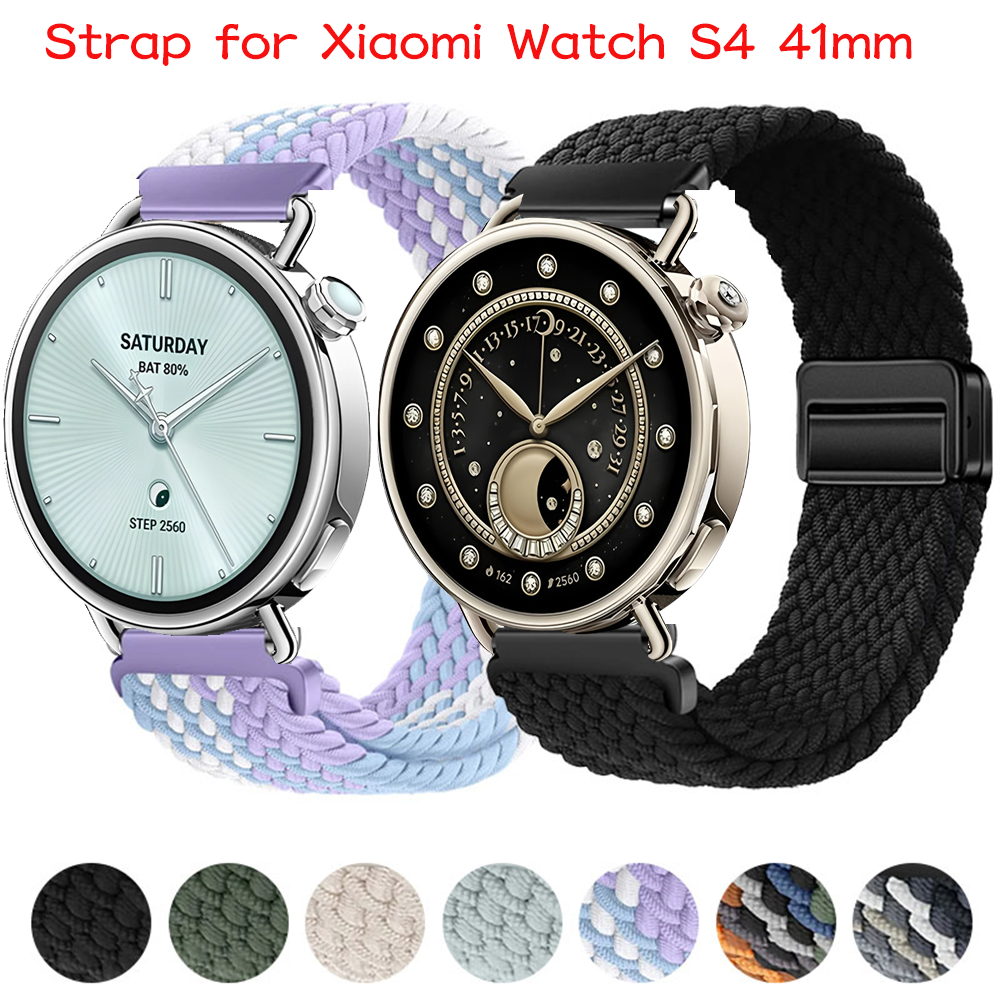 18mm Braided Magnetic Buckle S - Titan Smartwatch Accessories recension och pris