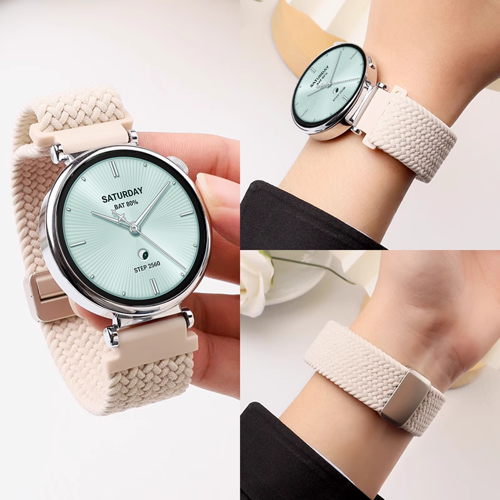 18mm Braided Magnetic Buckle S - Titan Smartwatch Accessories recension och pris