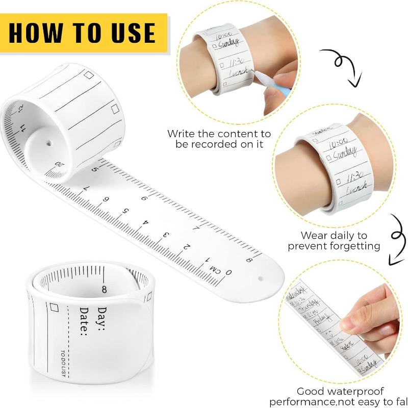 Reusable Silicone Memo Wrist B - Silicone Band Replacement recension och pris