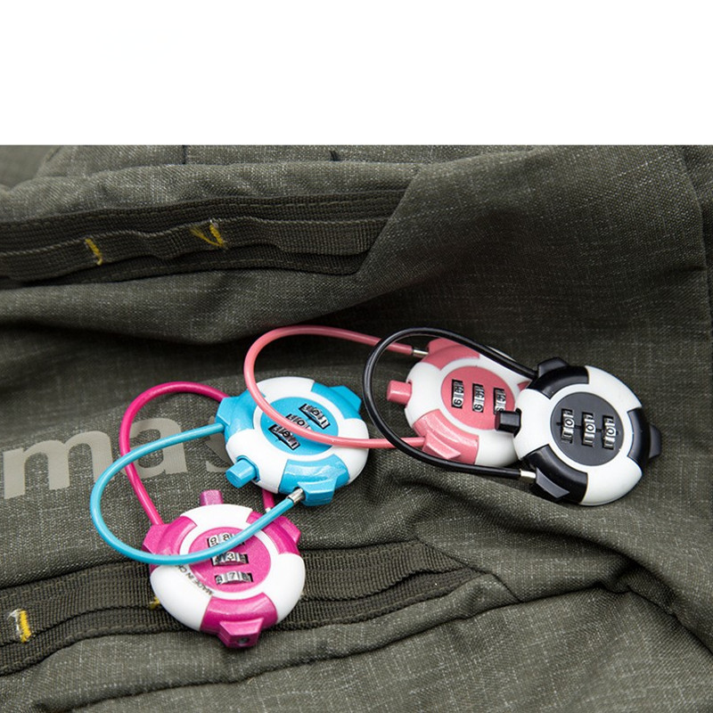 3 Digit Combination Cable Lock - Rugged Sport Strap recension och pris
