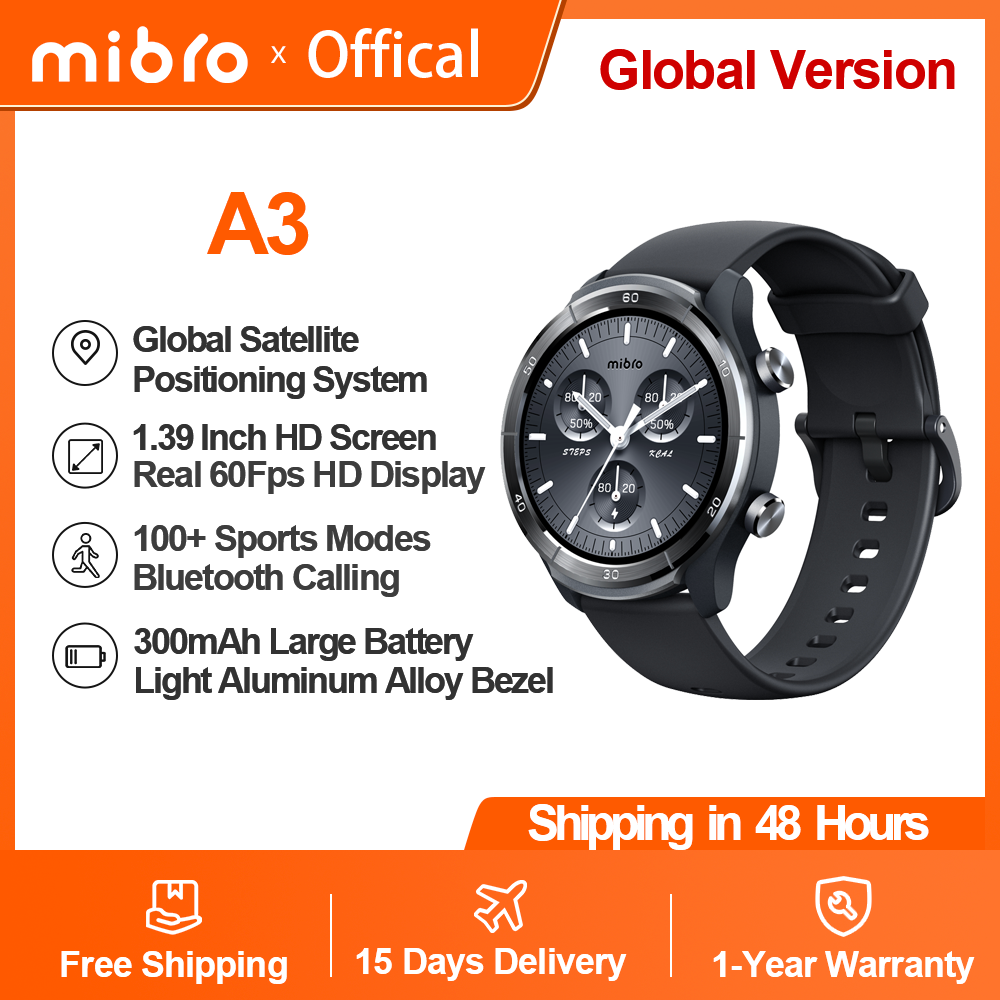 Mibro A3 Smartwatch Super Ligh - Smartwatch Faces recension och pris