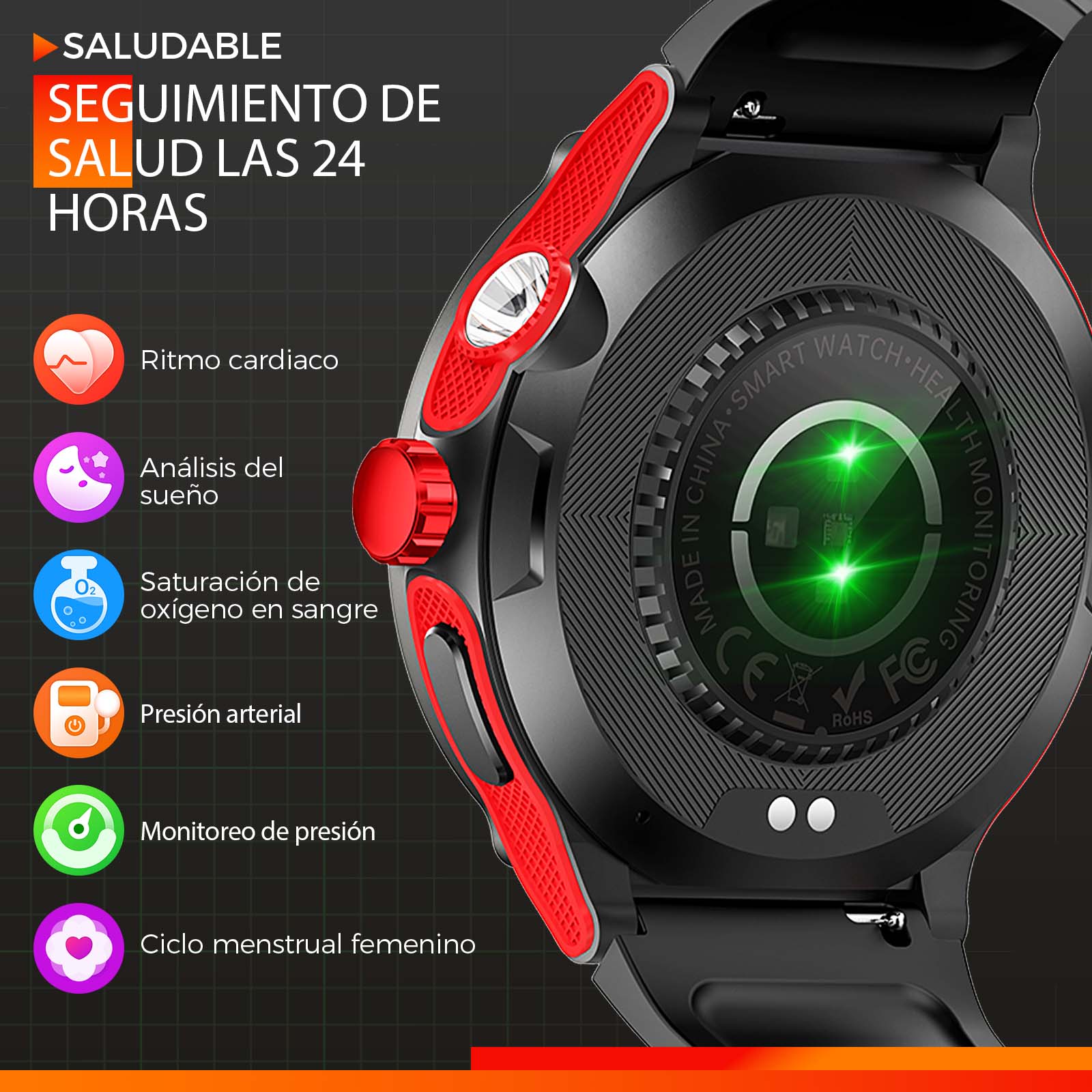 EIGIIS Smart Watch 3ATM Waterp - Smartwatch Faces recension och pris