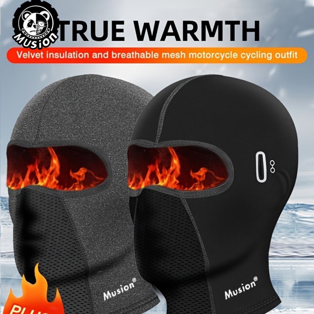 Musion Balaclava Full Face Mas - Milanaise Mesh Band recension och pris