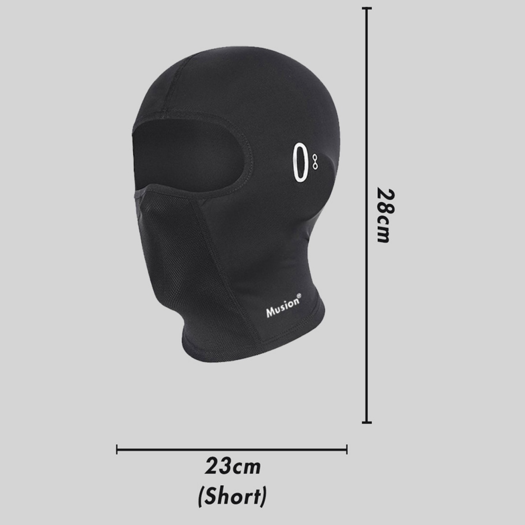 Musion Balaclava Full Face Mas - Milanaise Mesh Band recension och pris