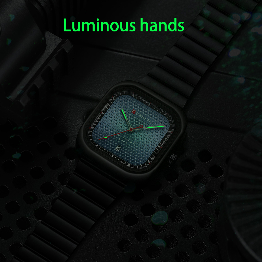 CURREN Fashion Square Men's Bu - Smartwatch Guess recension och pris