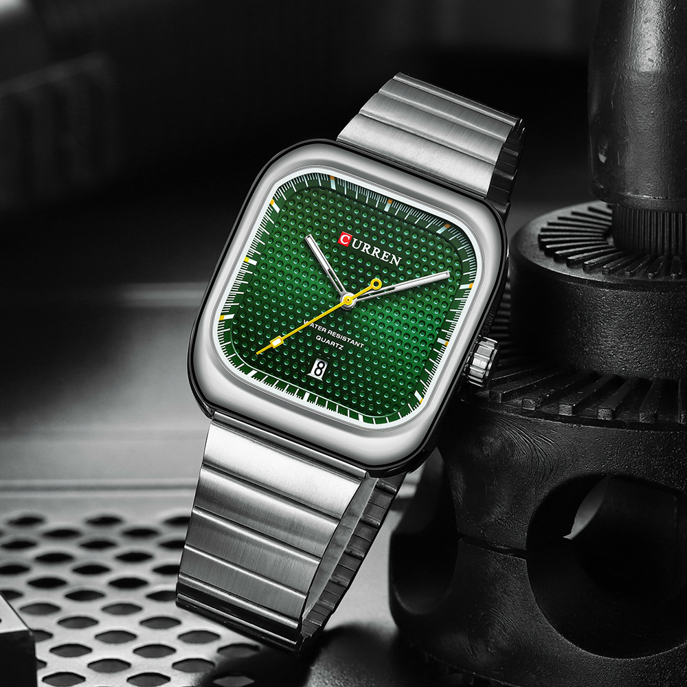 CURREN Fashion Square Men's Bu - Smartwatch Guess recension och pris