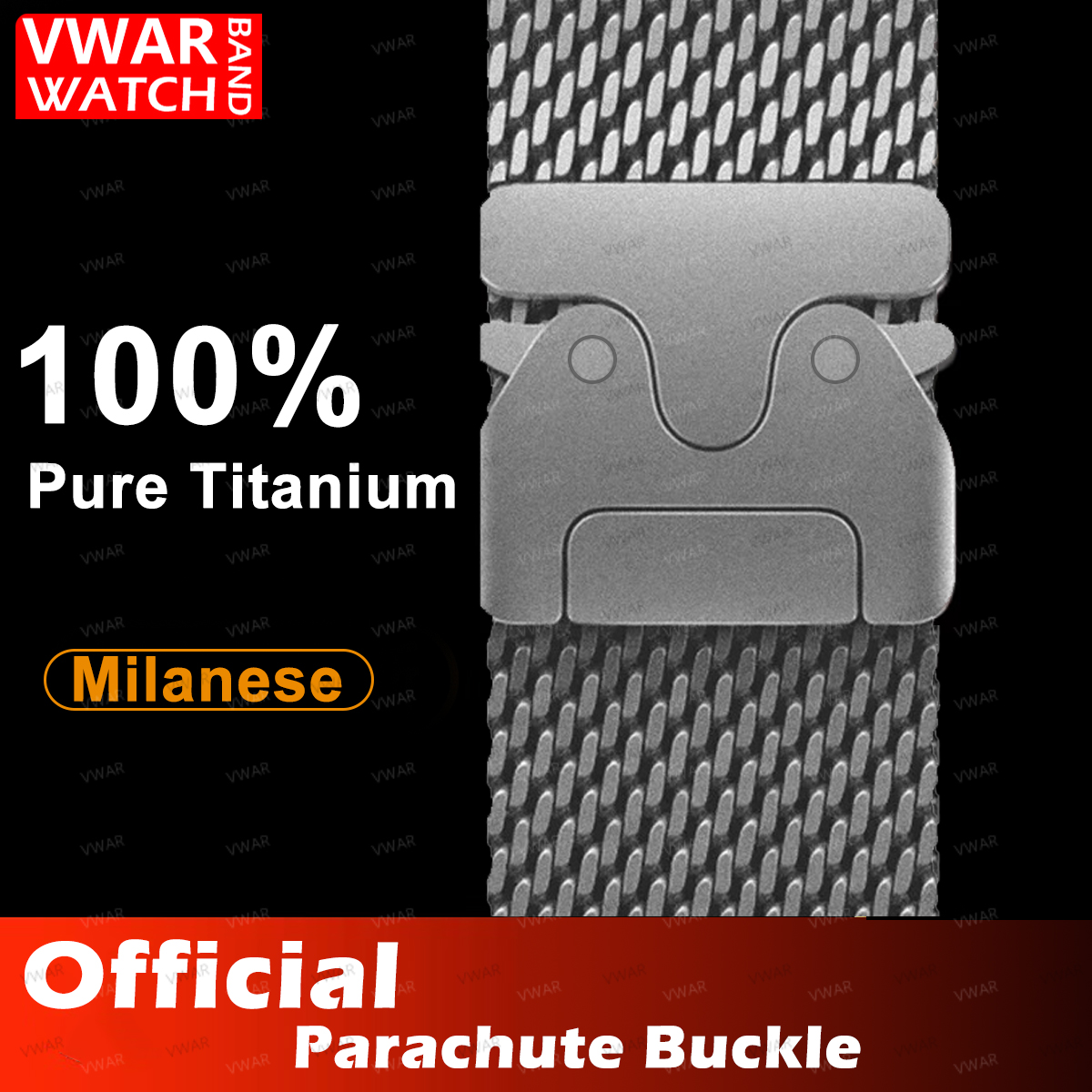 VWAR Titanium Milanese loop fo - Milanaise Mesh Band recension och pris