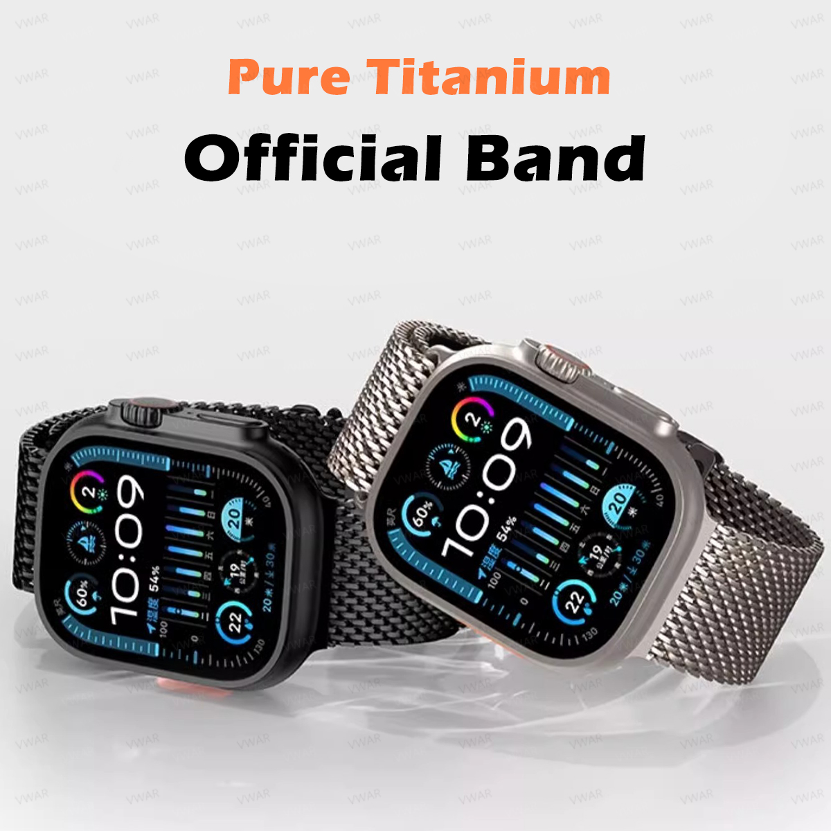 VWAR Titanium Milanese loop fo - Milanaise Mesh Band recension och pris
