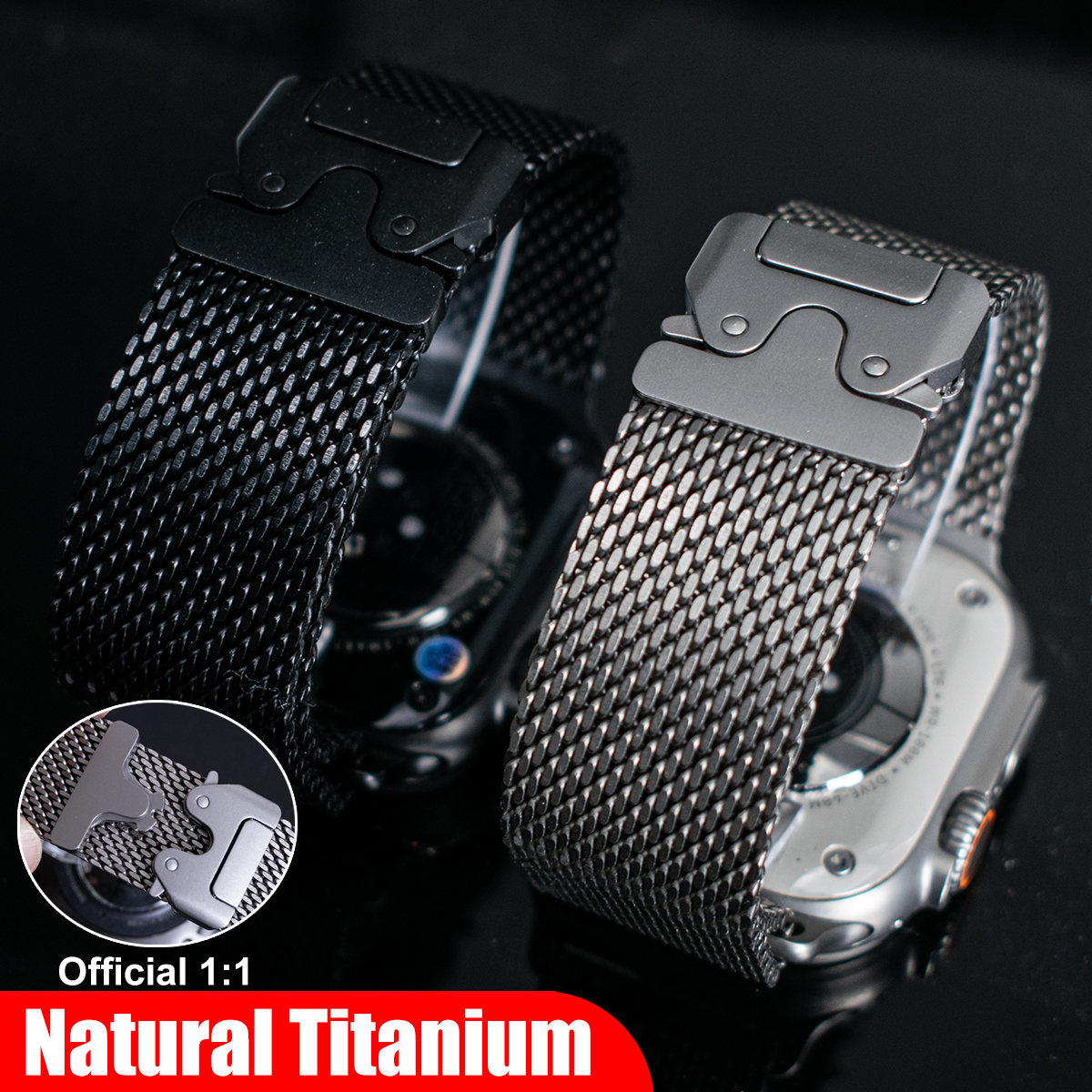 VWAR Titanium Milanese loop fo - Milanaise Mesh Band recension och pris