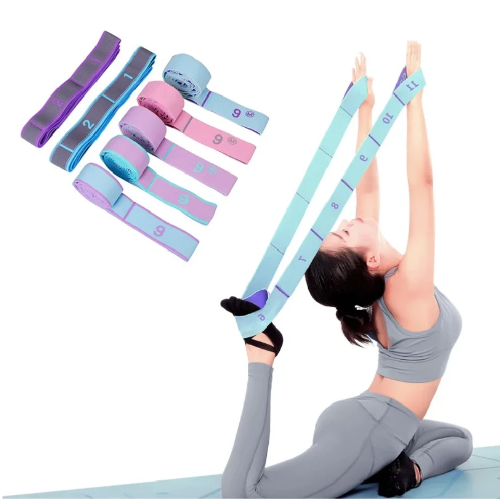 Multi-Section Elastic Yoga Res - Milanaise Mesh Band recension och pris