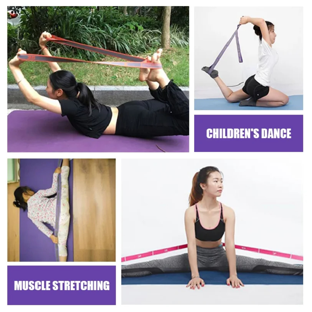 Multi-Section Elastic Yoga Res - Milanaise Mesh Band recension och pris