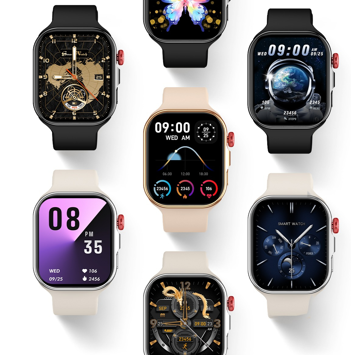2026 GPS Smart Watch Series 10 - Smartwatch X18 recension och pris