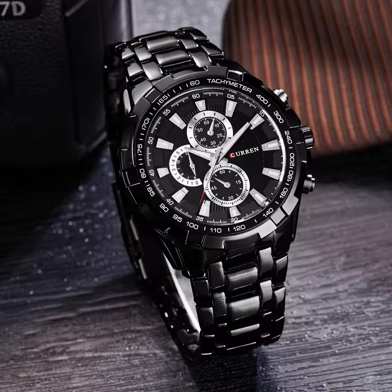 CURREN Fashion large dial leis - Smartwatch Guess recension och pris