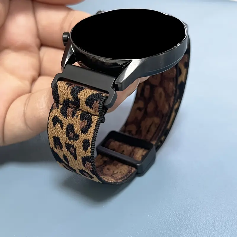 Elastic Shiny strap For Samsun - Titan Smartwatch Accessories recension och pris