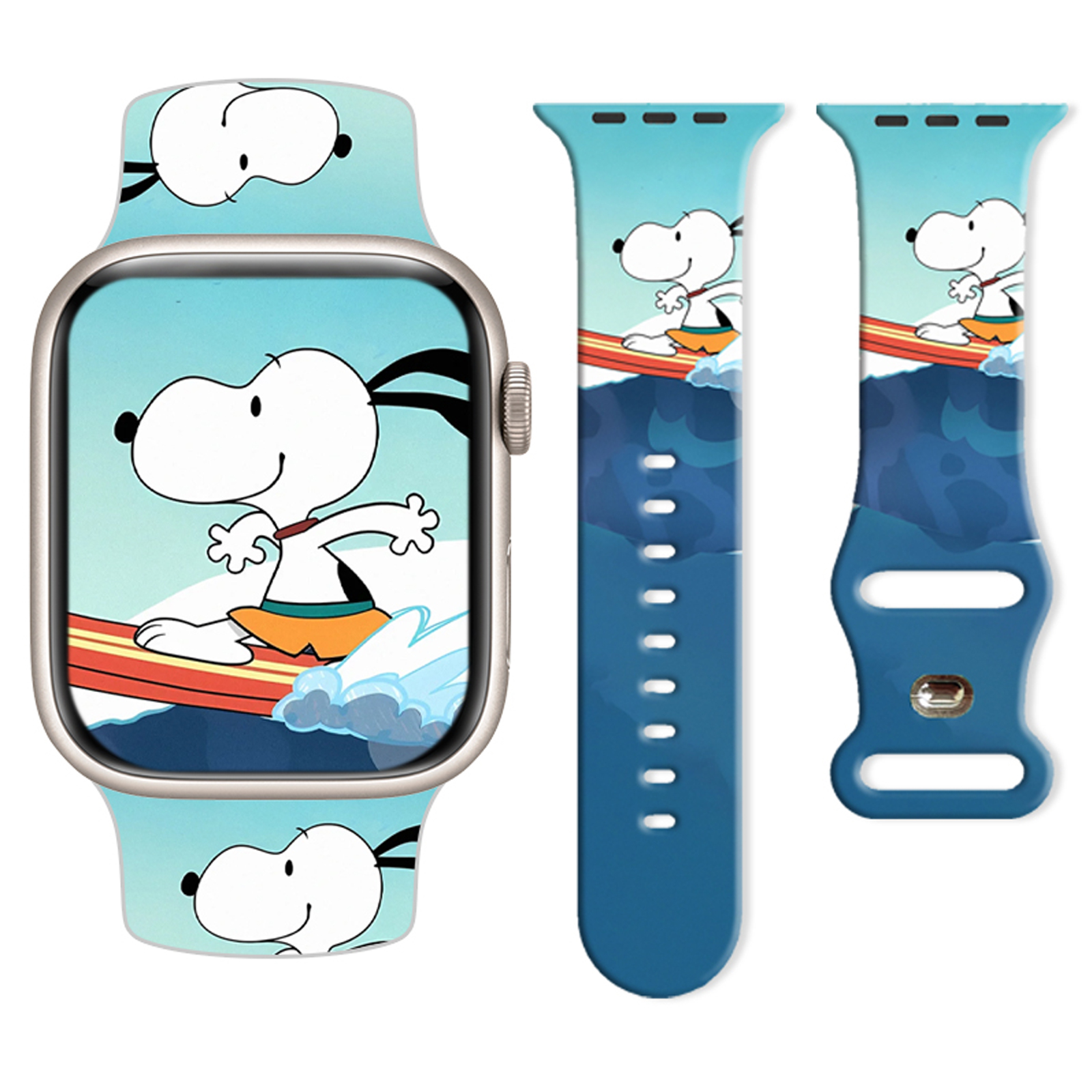 Beach Snoopy Printed Strap for - Sport Loop Strap recension och pris