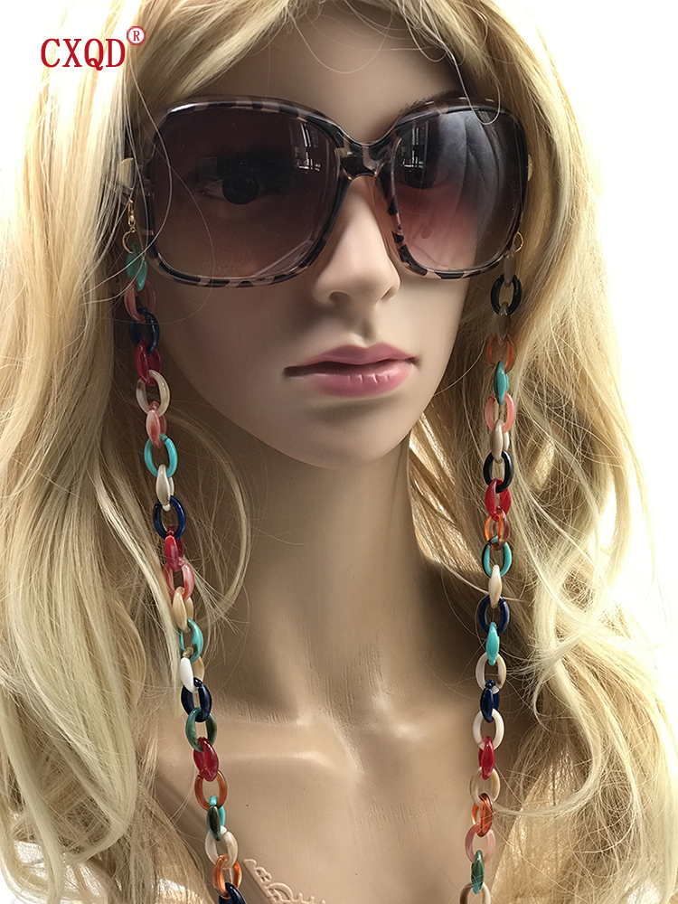 Fashion Women Acrylic Eyeglass - Rugged Sport Strap recension och pris