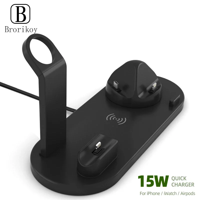 6 in 1 Wireless Charger Stand  - Smartwatch X12 recension och pris