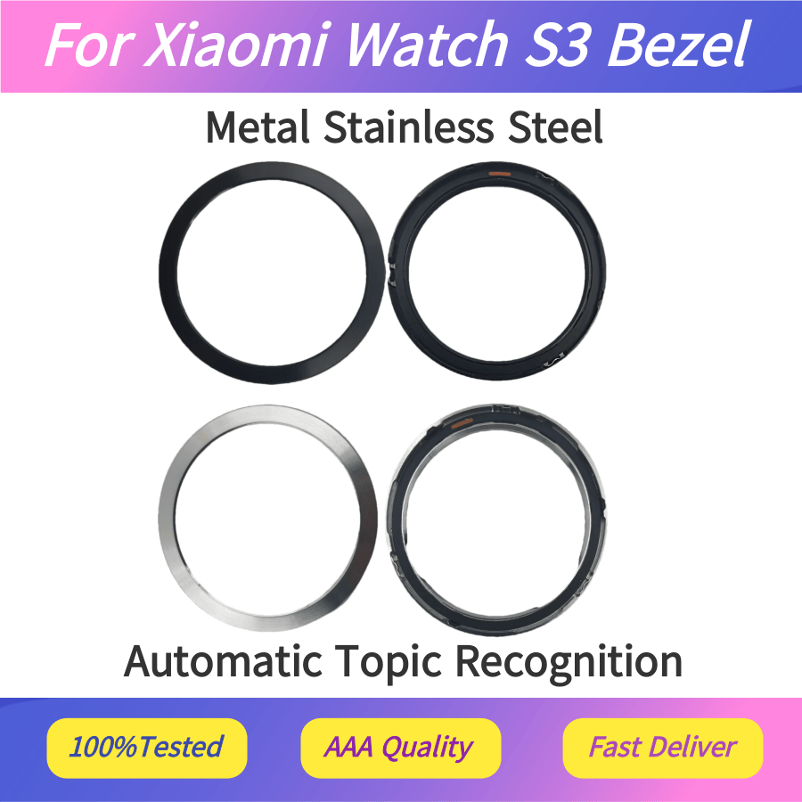 Cover For Xiaomi Watch S3 beze - Watch Face Protector recension och pris
