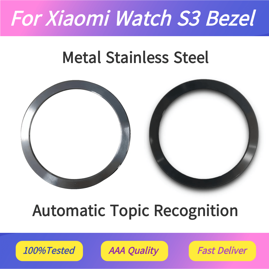 Cover For Xiaomi Watch S3 beze - Watch Face Protector recension och pris