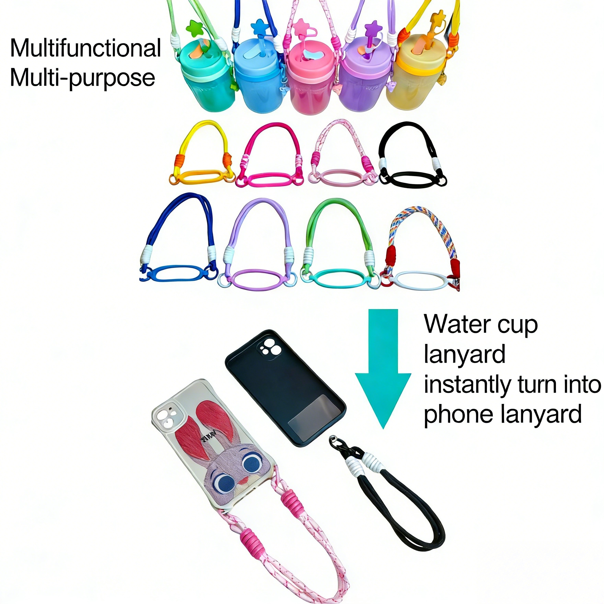 Soft Silicone Water Bottle Han - Rugged Sport Strap recension och pris