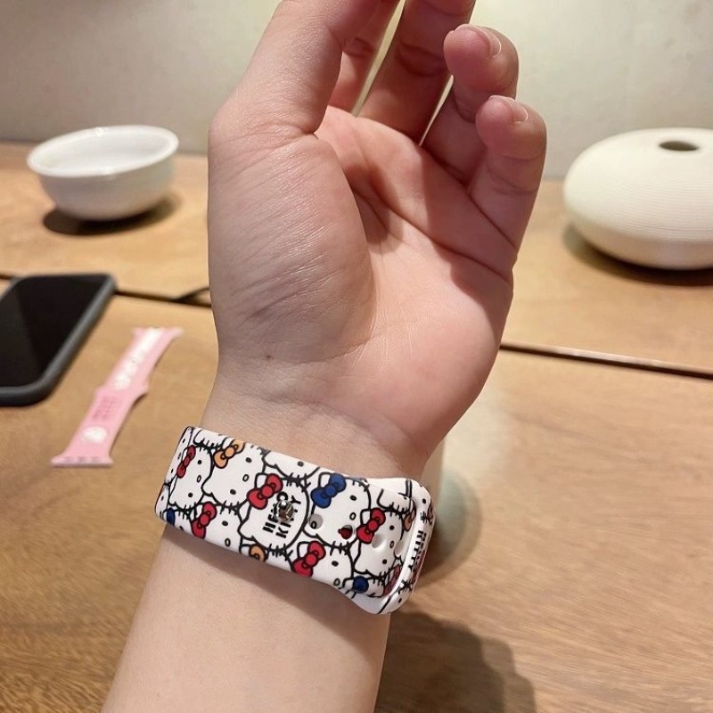 Anime Sanrio Cute Hello Kitty  - Silicone Band Replacement recension och pris