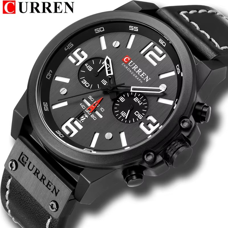Curren 8314 Quartz Watch for M - Smartwatch Guess recension och pris