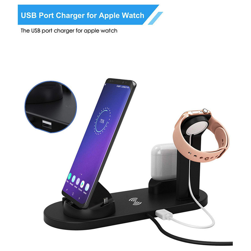 15W Fast Wireless Charger Stan - Smartwatch X12 recension och pris
