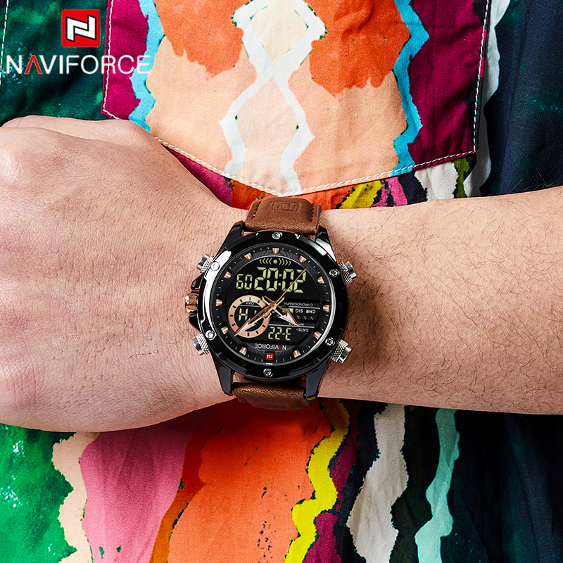 NAVIFORCE Luxury Men Quartz Wa - Smartwatch Guess recension och pris