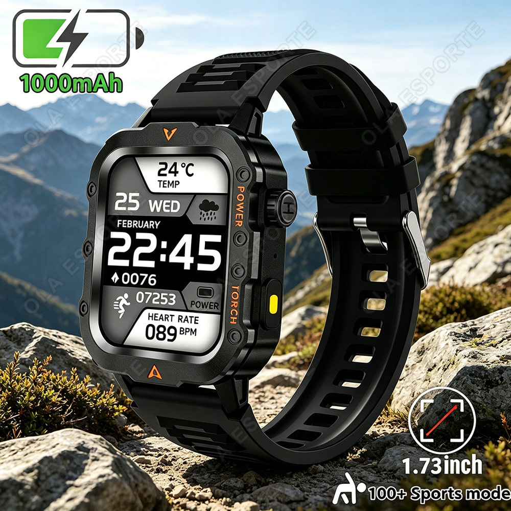 2026 New Military Smart Watch  - Smartwatch X12 recension och pris