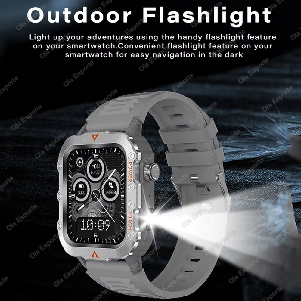 2026 New Military Smart Watch  - Smartwatch X12 recension och pris
