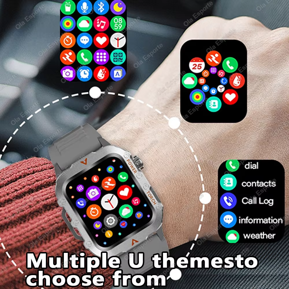 2026 New Military Smart Watch  - Smartwatch X12 recension och pris