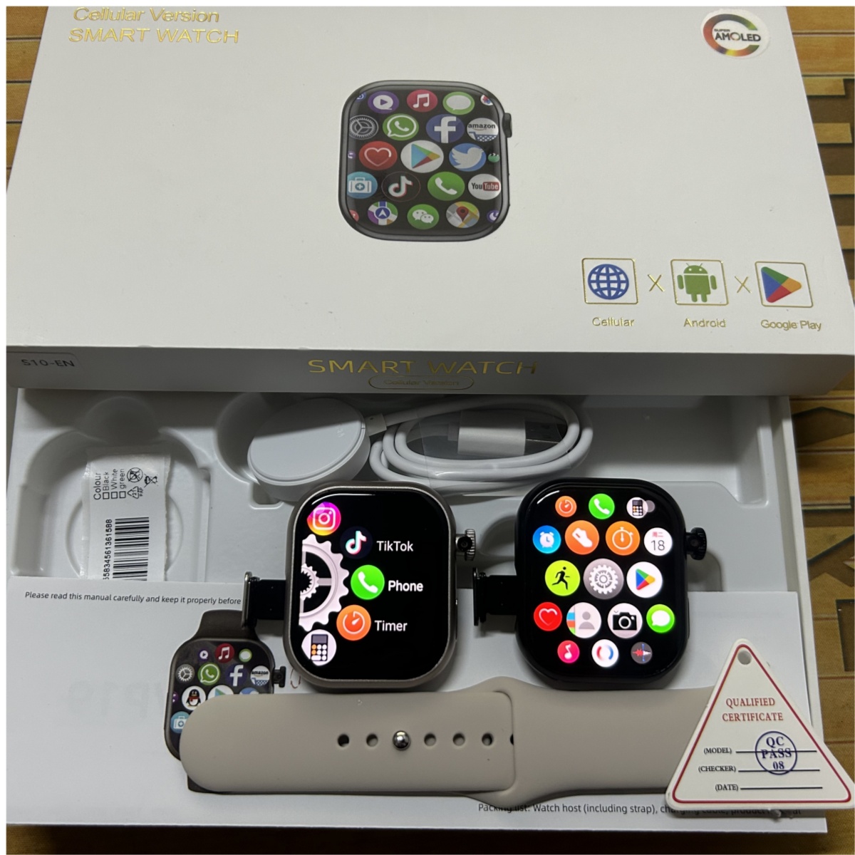 Goldenspike S10 Smart Watch 2. - Smartwatch Faces recension och pris