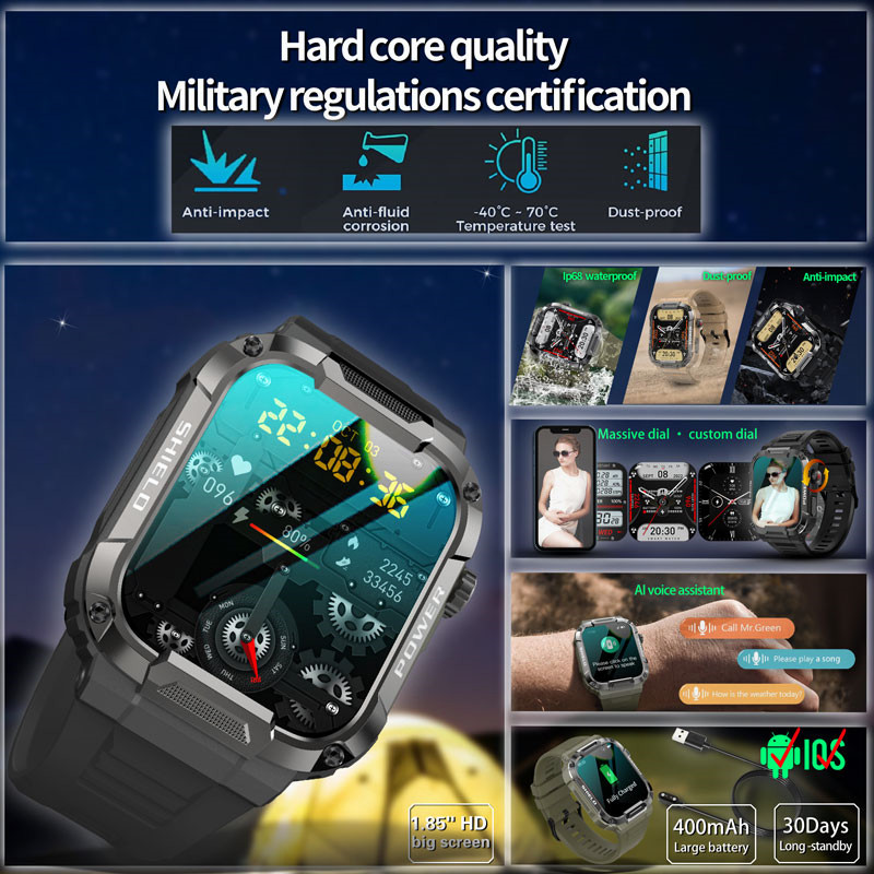 Original Smart Watch Men GPS T - Smartwatch Faces recension och pris