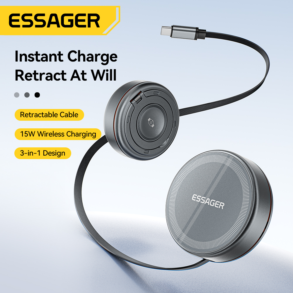 Essager 15W 3 in 1 Magnetic Wi - Smartwatch Ac recension och pris