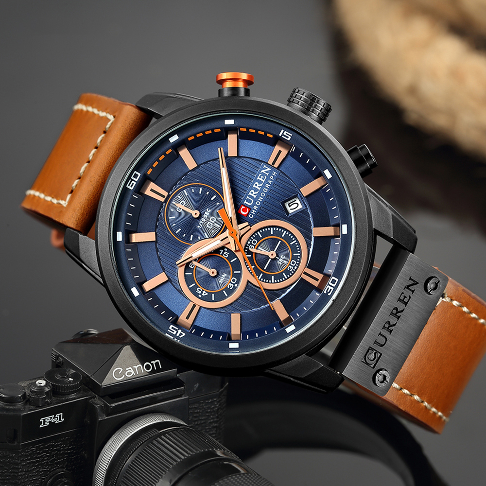 CURREN Brand Watch For Men Chr - Smartwatch Guess recension och pris