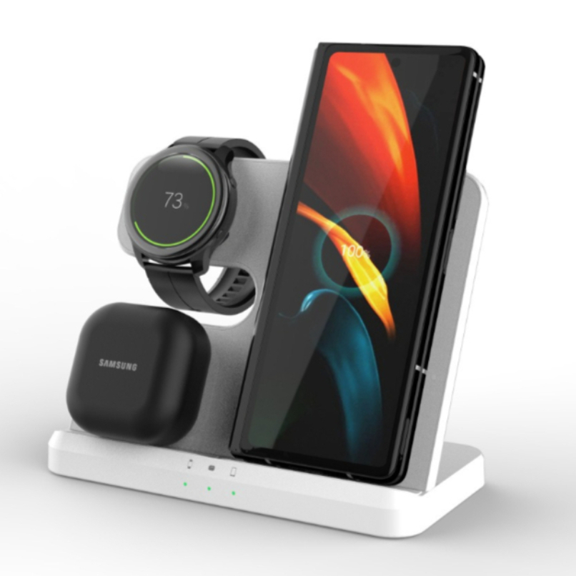 3 in 1 Fast Wireless Charger S - Smartwatch Ac recension och pris