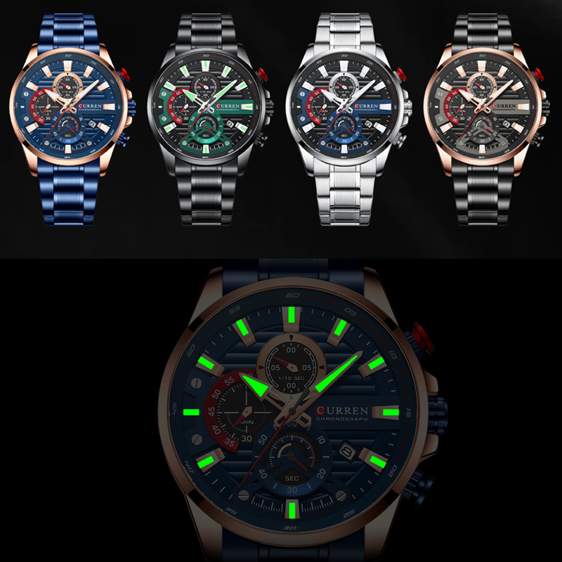 CURREN New Blue Multi Function - Smartwatch Guess recension och pris