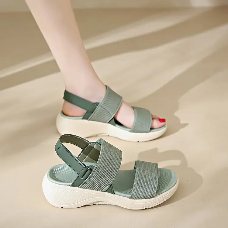 Women's Platform Sport Sandals - Sport Loop Strap recension och pris