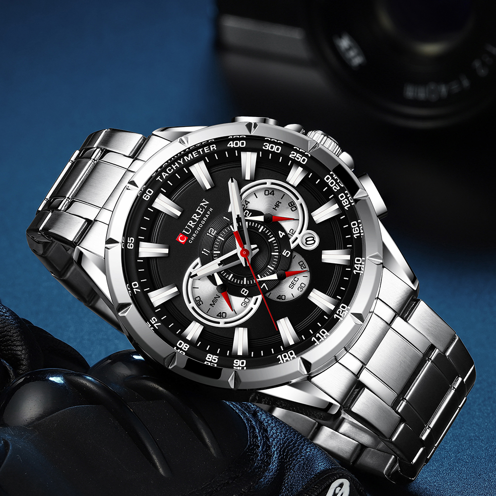 CURREN New Casual Sport Chrono - Smartwatch Guess recension och pris