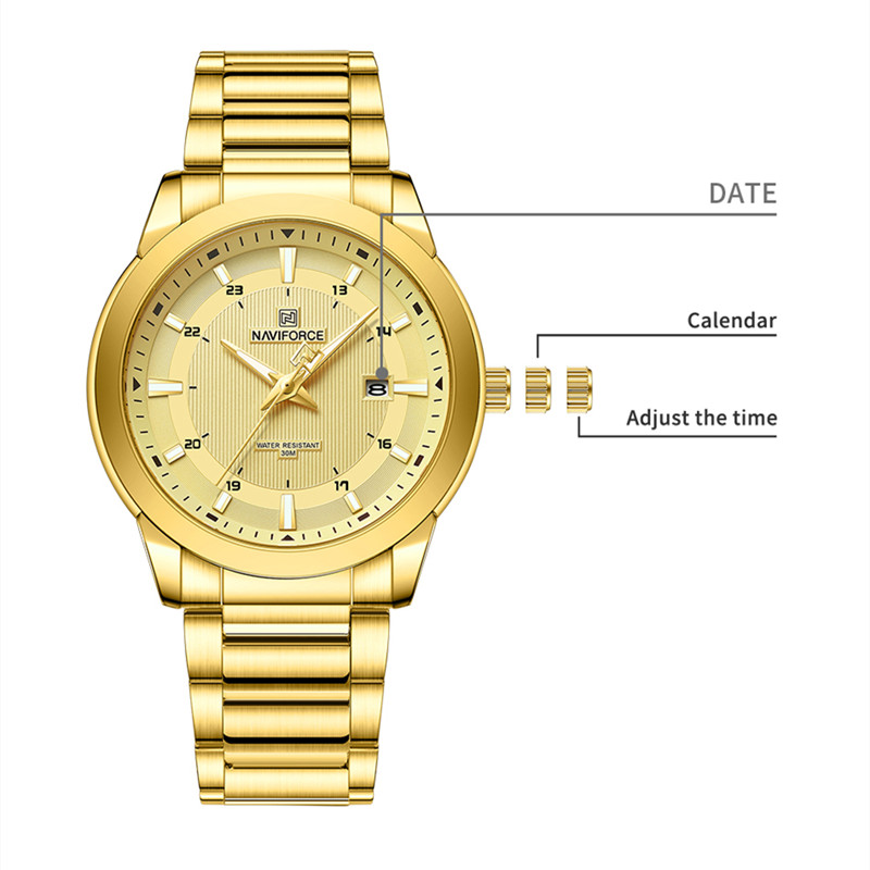 2024 Top Brand NAVIFORCE Mens  - Smartwatch Guess recension och pris